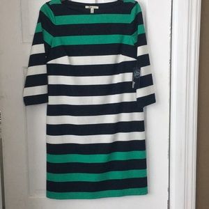 Bass fitted 3/4 sleeve dress